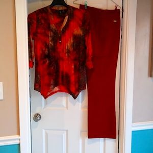Tunic top and matching pants